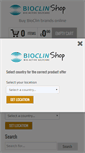 Mobile Screenshot of bioclin-shop.com